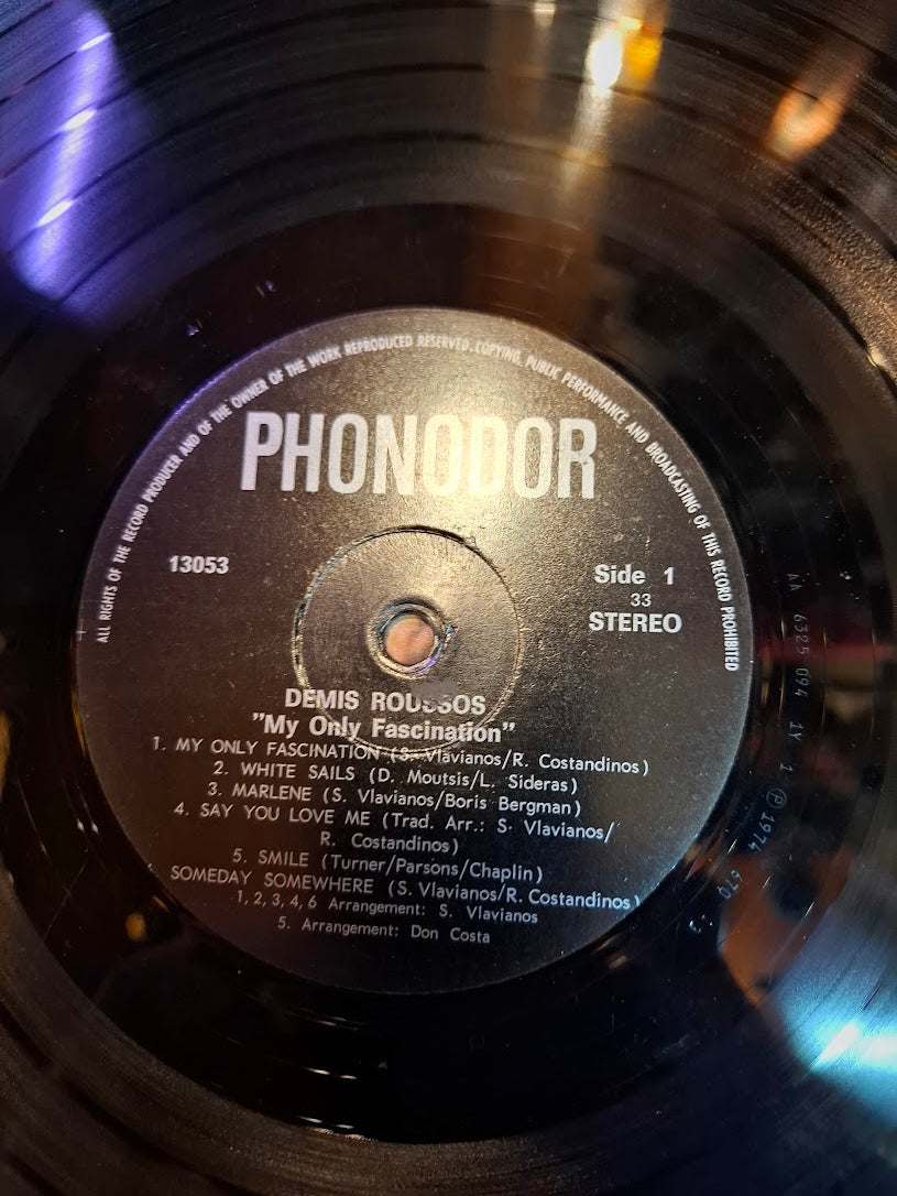 Demis Roussos - My ony fascination record [ENT10339]