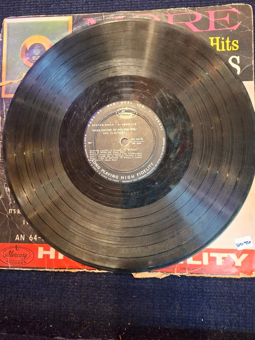 The platters - More encore of golden hits, record [ENT10420]