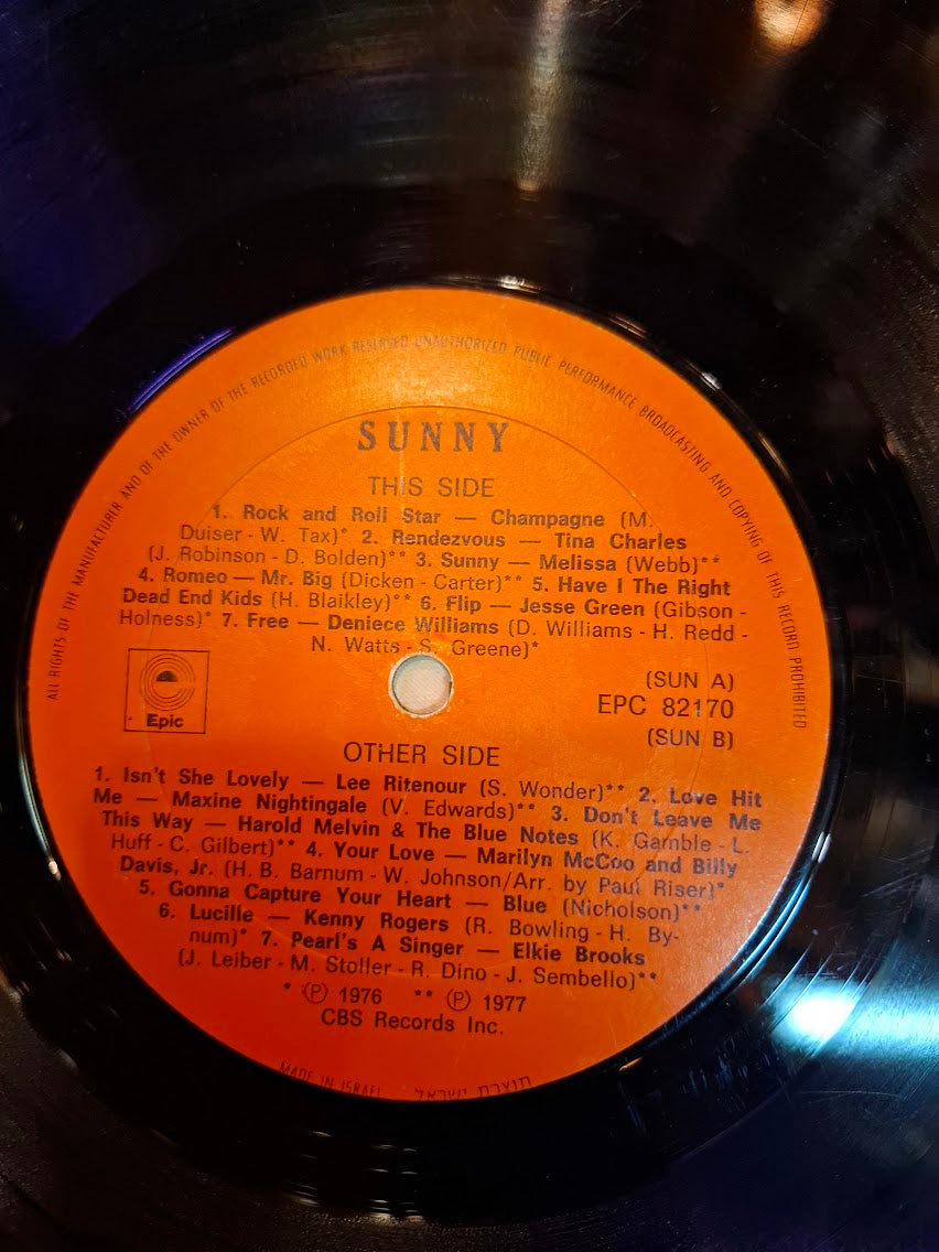 Sunny 1977, record [ENT10418]