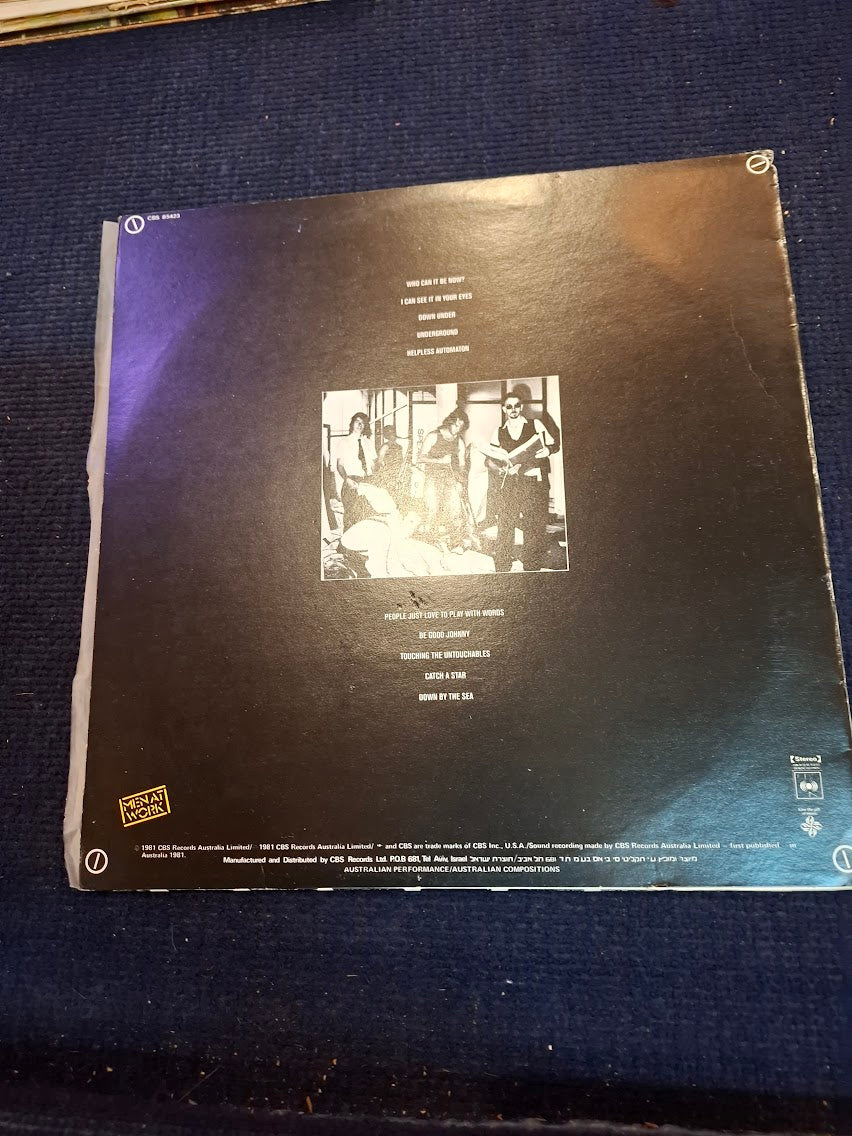 Man at work - business as usual record [ENT10362]