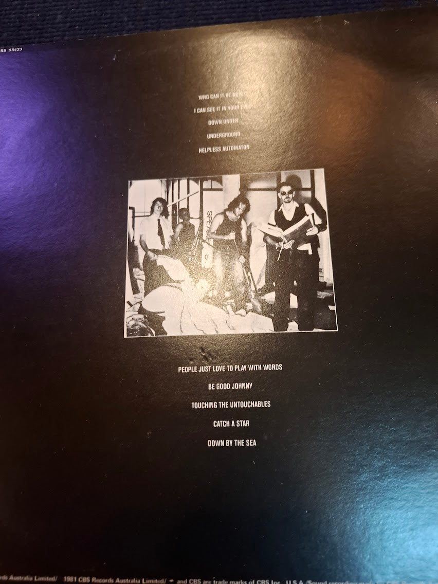 Man at work - business as usual record [ENT10362]