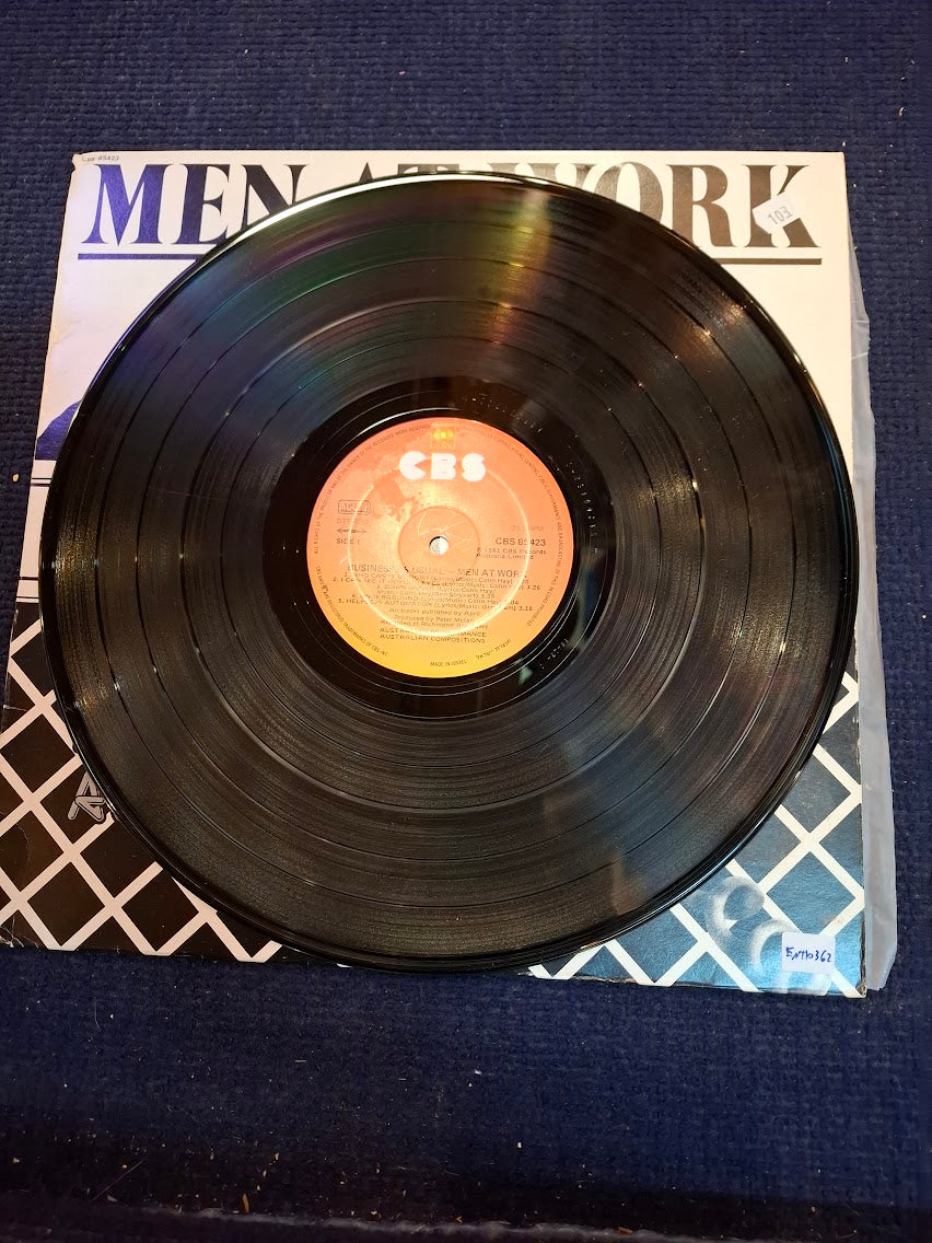 Man at work - business as usual record [ENT10362]