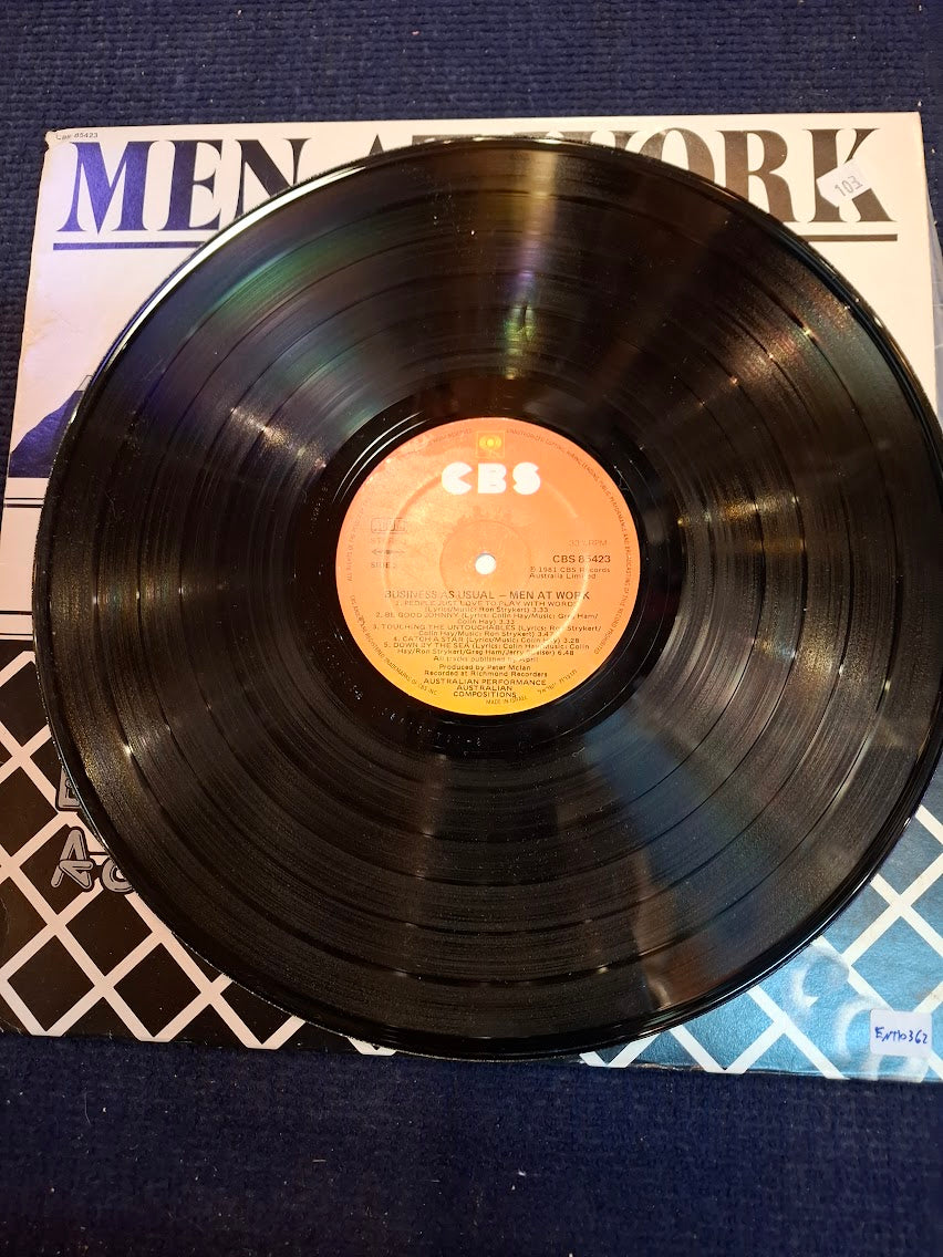 Man at work - business as usual record [ENT10362]