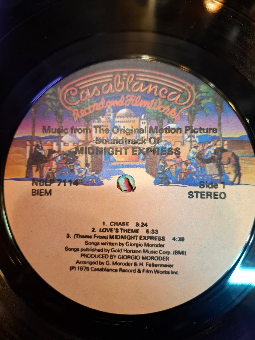 Midnight express music for original movie, record [ENT10361]