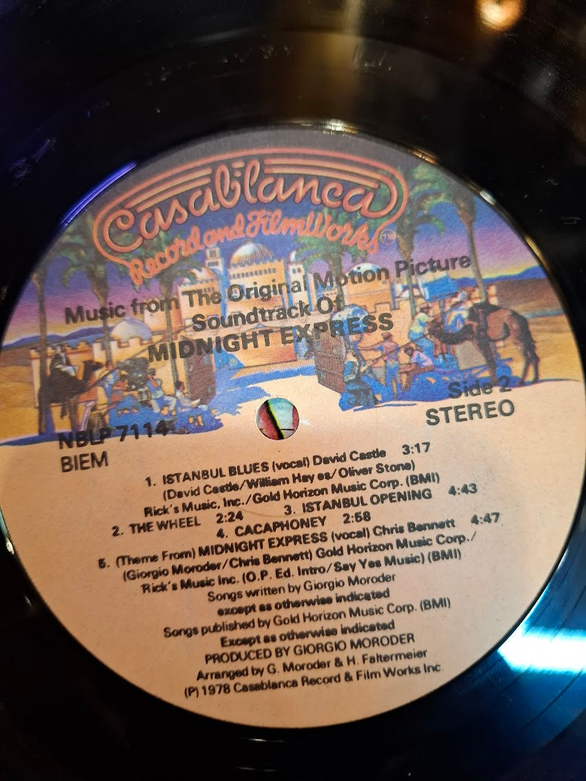 Midnight express music for original movie, record [ENT10361]