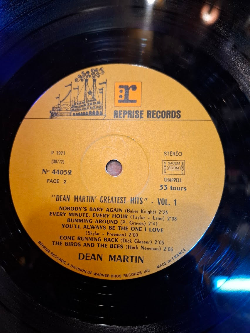 Dean Martin - Greates hits Vol.1, record 1971 [ENT10367]