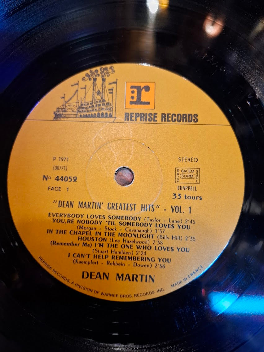 Dean Martin - Greates hits Vol.1, record 1971 [ENT10367]
