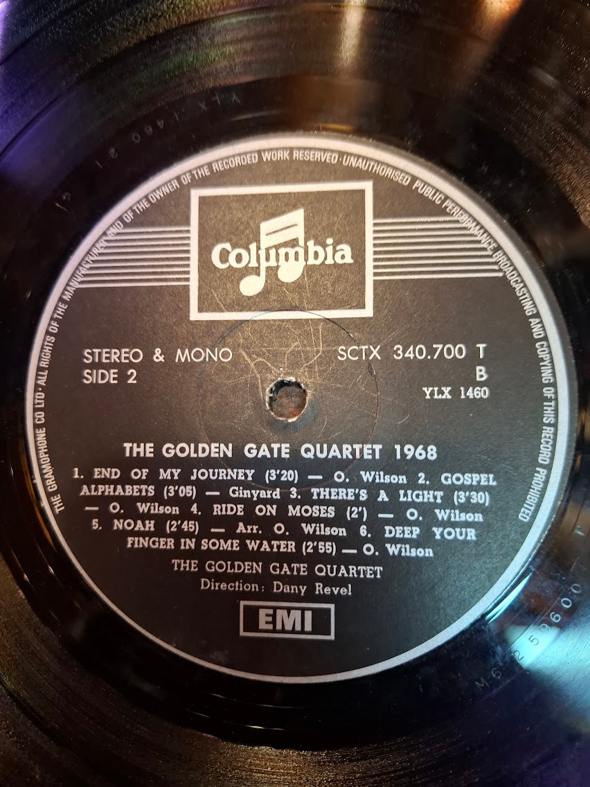 Goldan Gate quartet 1968 record [ENT10376]