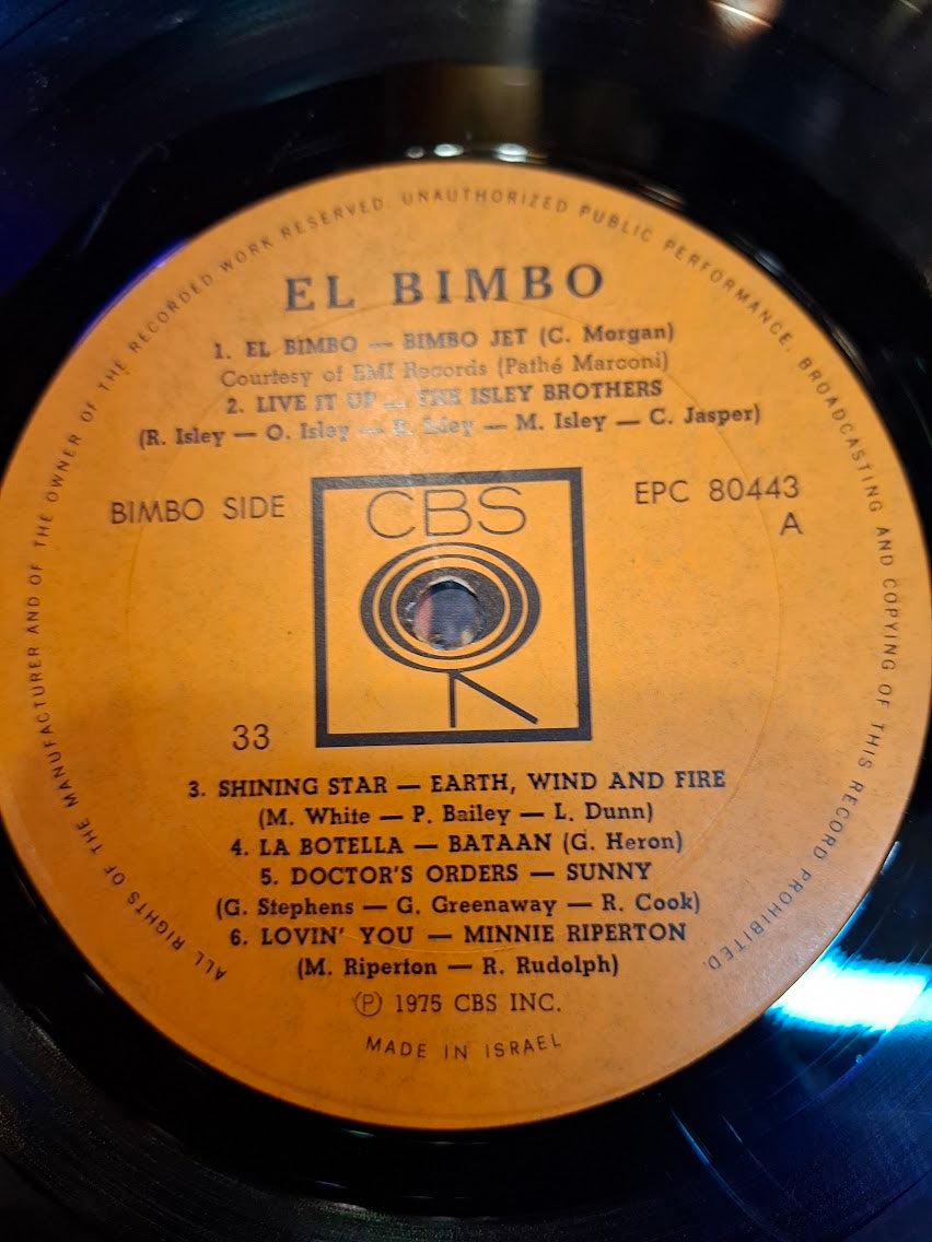 EL Bimbo - Disco soul party funk 1975 record [ENT10379]