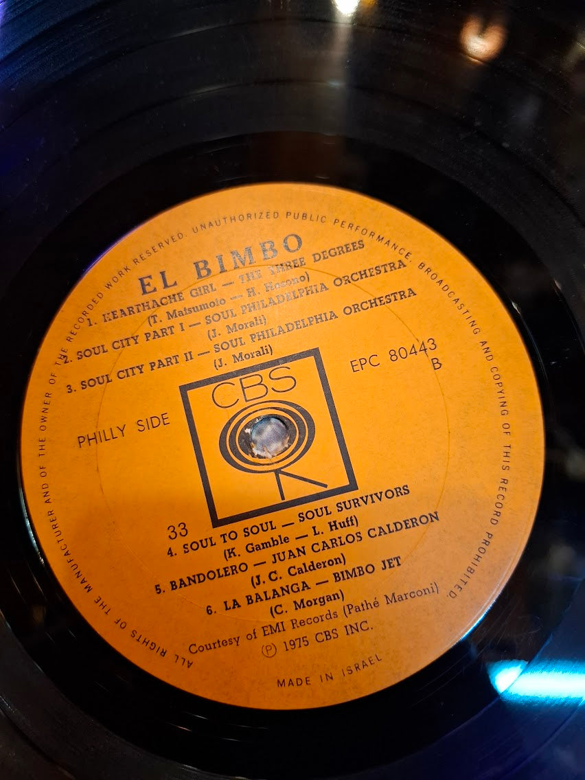 EL Bimbo - Disco soul party funk 1975 record [ENT10379]