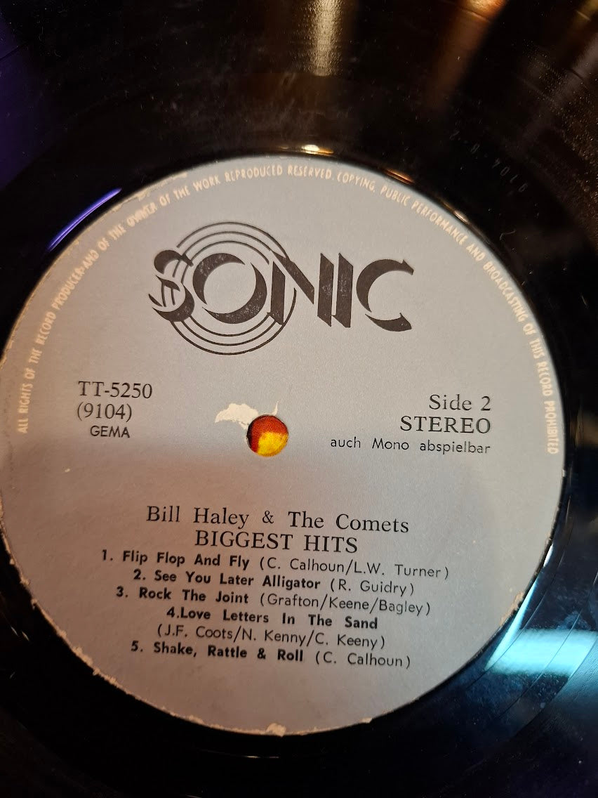 Bill Haley & The comets biggest hits record [ENT10382]