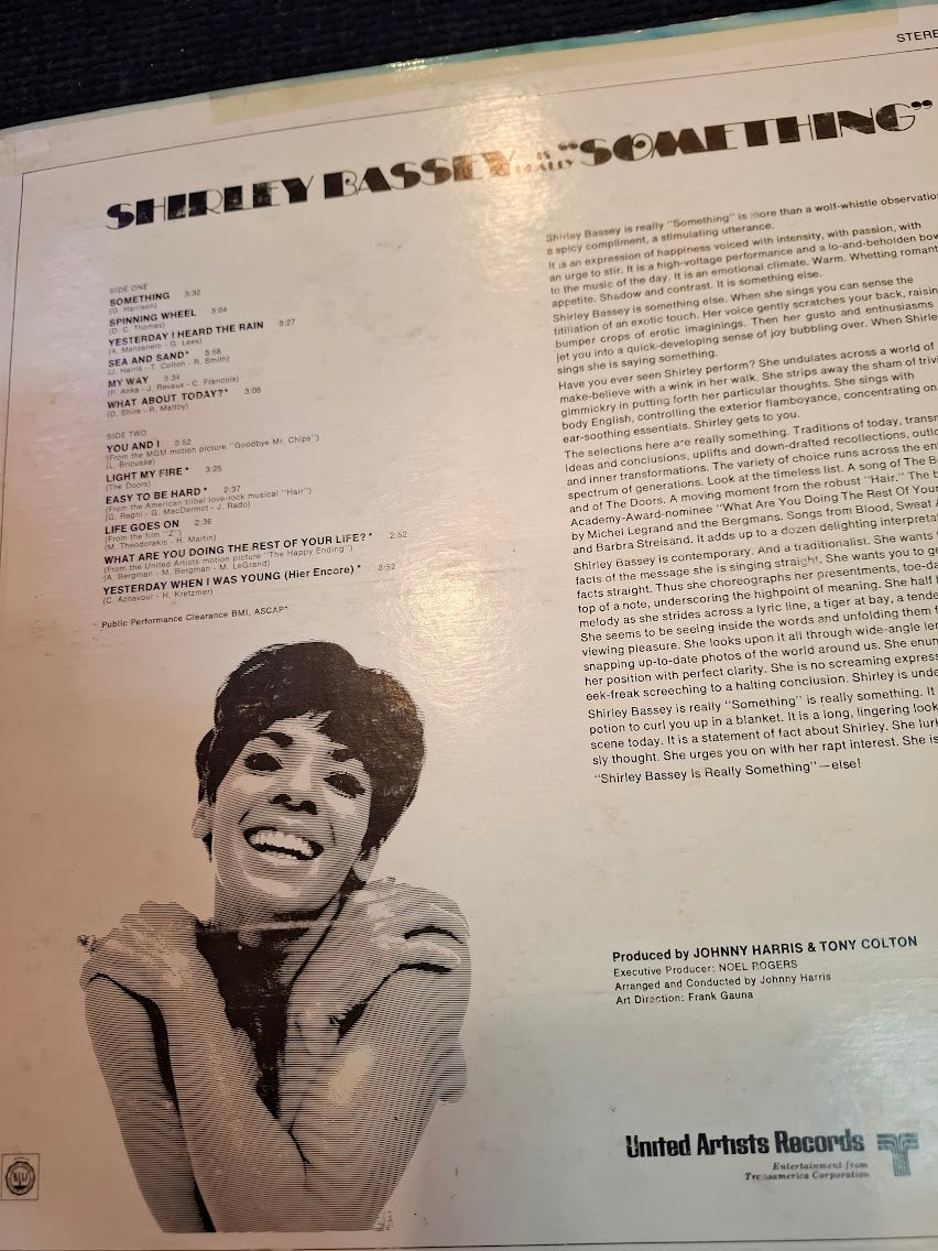 Shirley Bassey - Something, record [ENT10384]