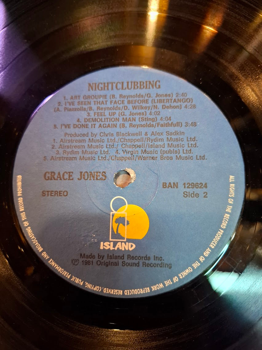 Grace Jones - Nightclubbing, record [ENT10389]