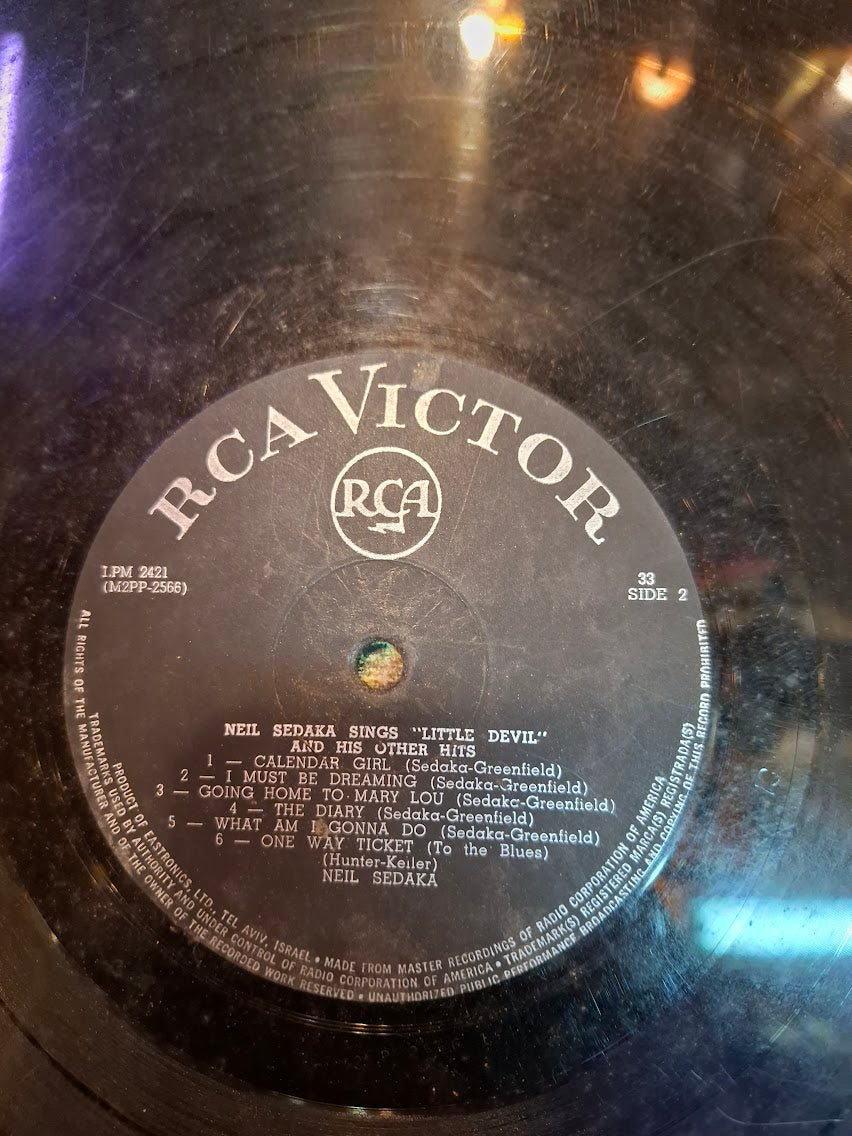Neil Sedaka - Little Devil, record [ENT10390]