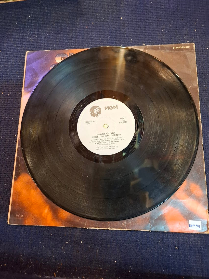 Gloria Gaynor - never can say goodbye, record [ENT10401]
