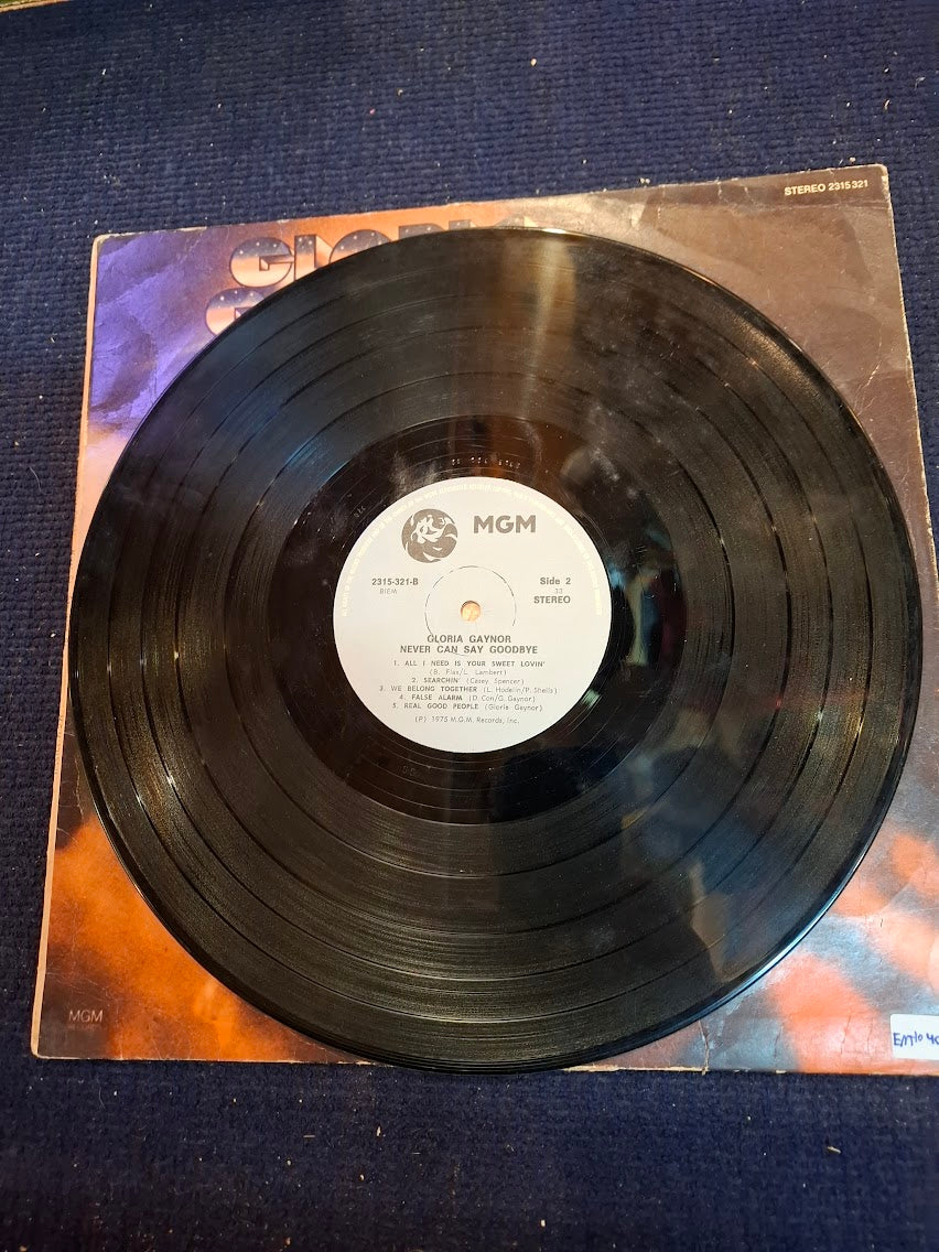 Gloria Gaynor - never can say goodbye, record [ENT10401]