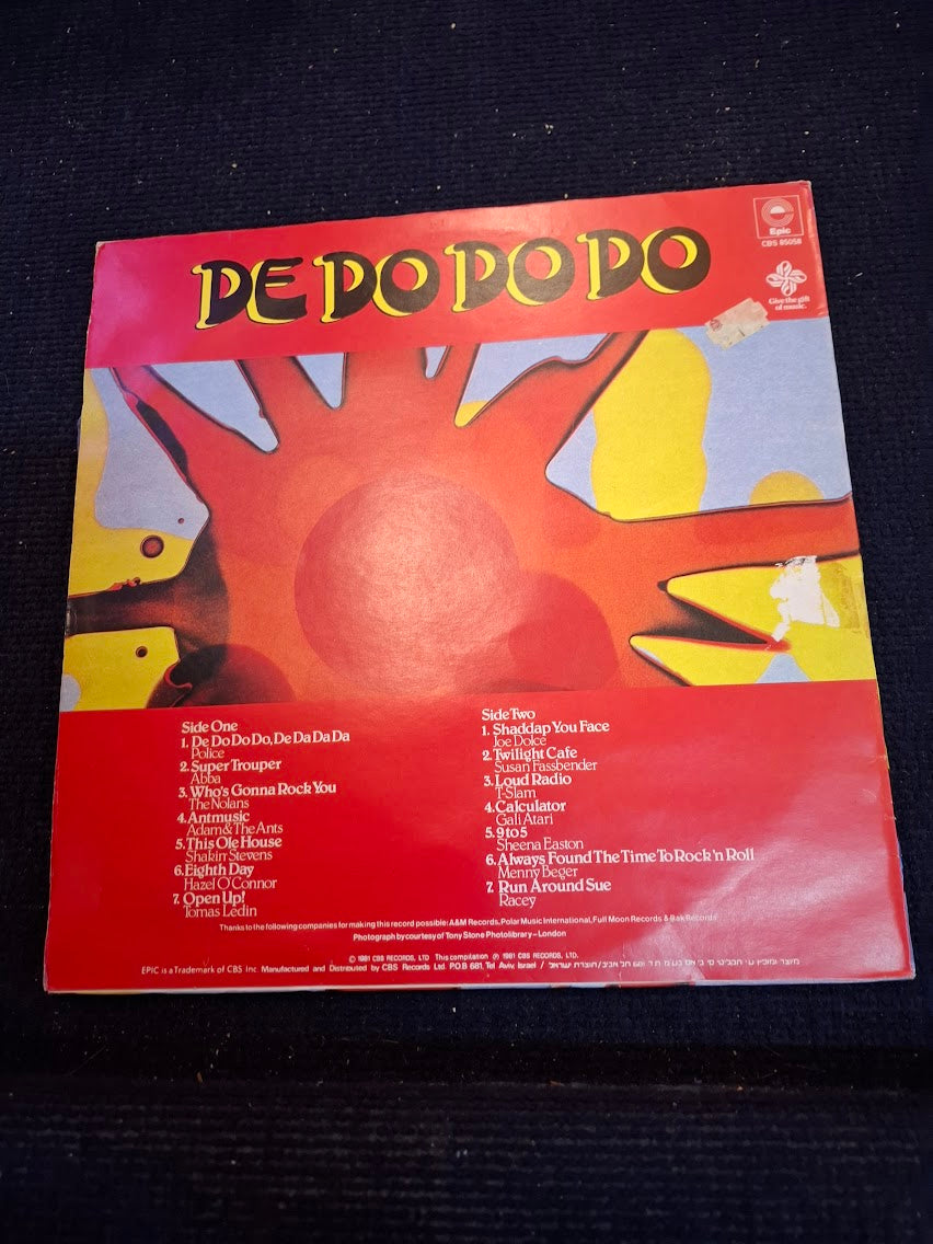 DE DO DO DO, record [ENT10403]