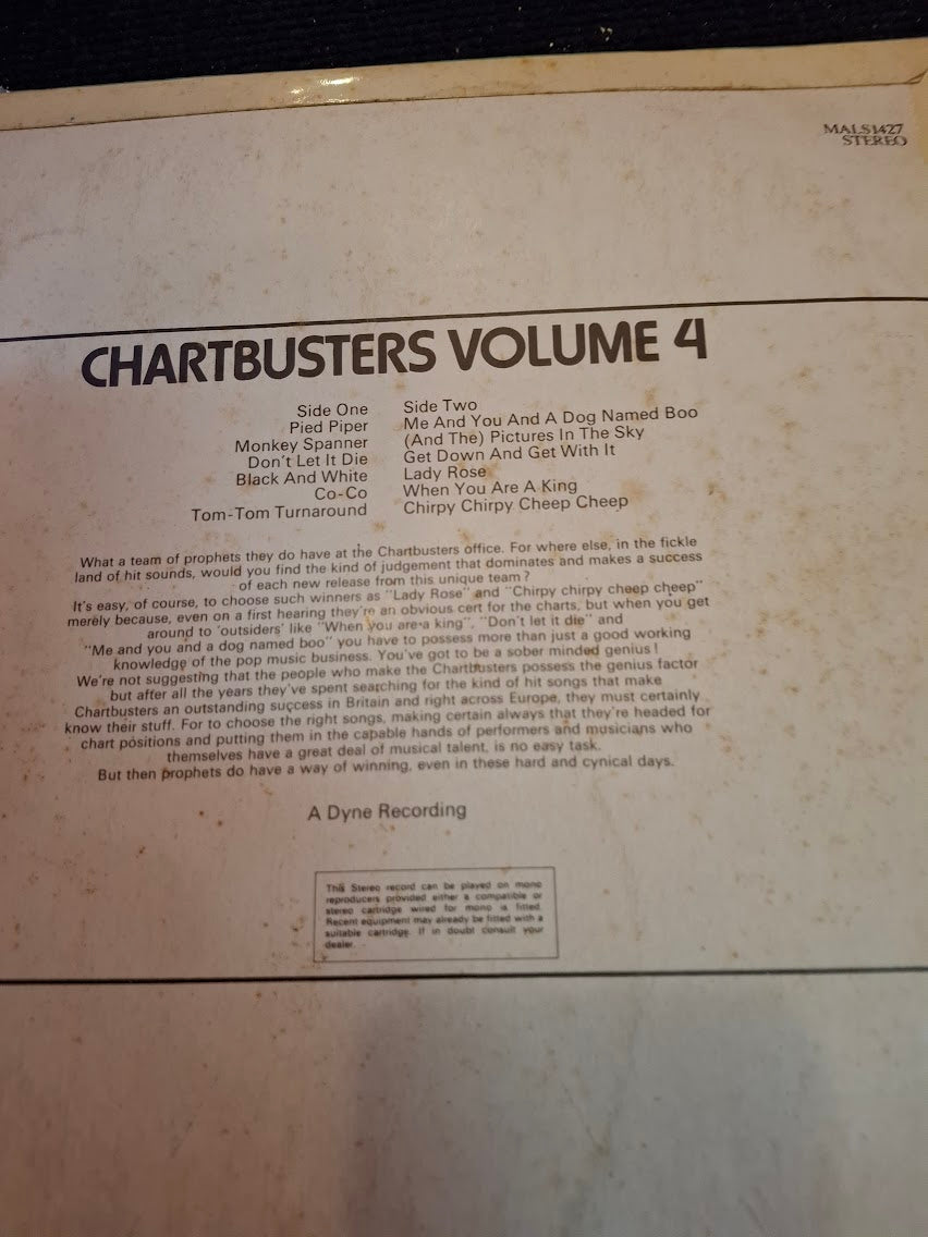 England Song Charts 1971, record [ENT10408]