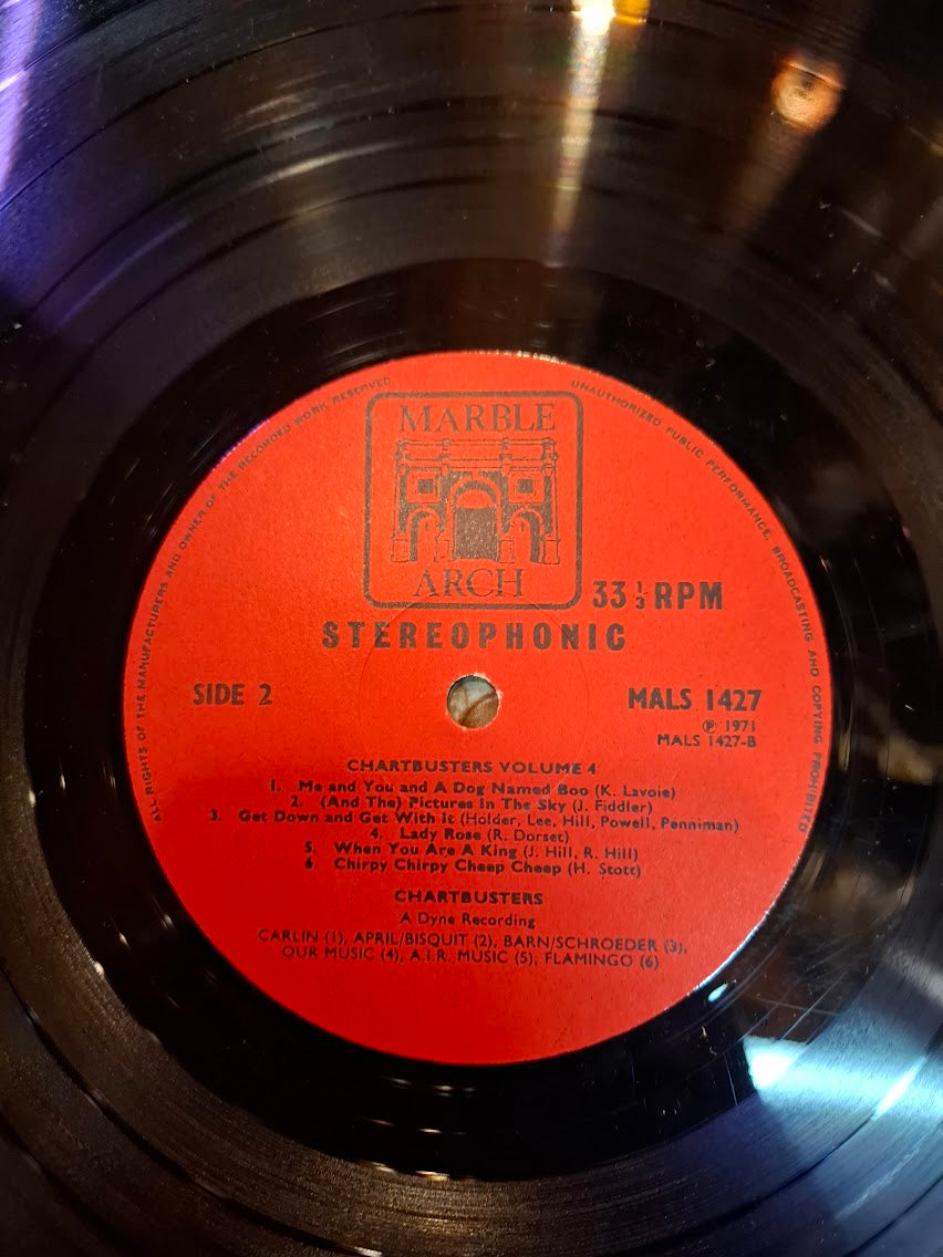 England Song Charts 1971, record [ENT10408]