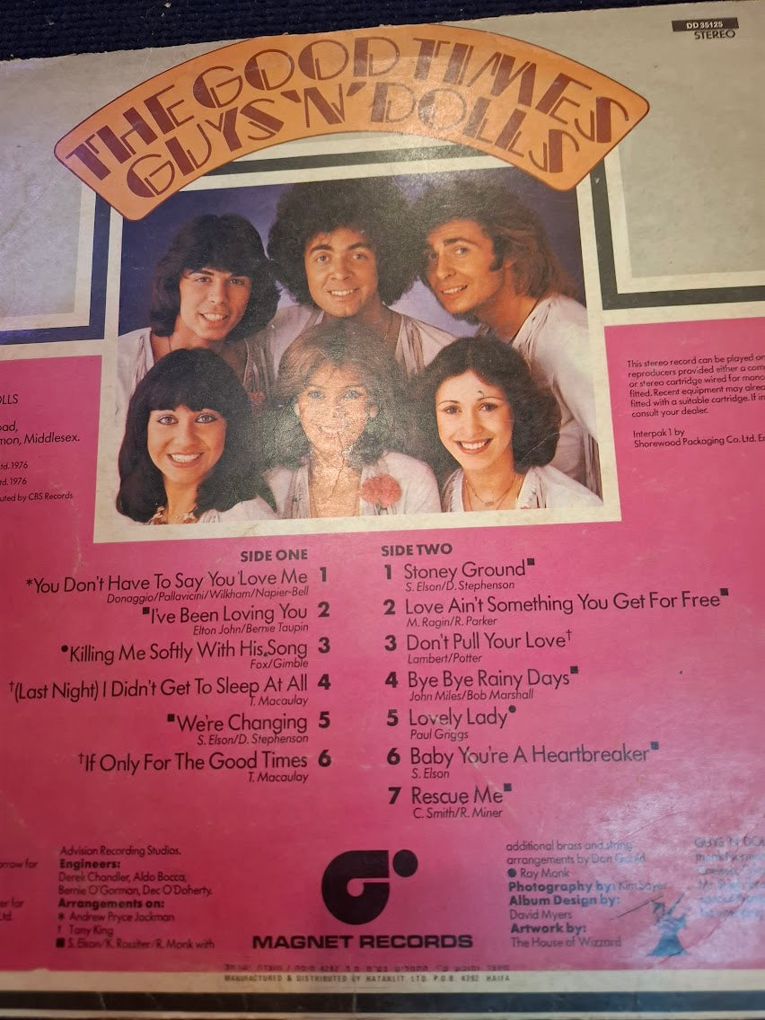 Guys n Dolls the good times, record 1978 [ENT10409]