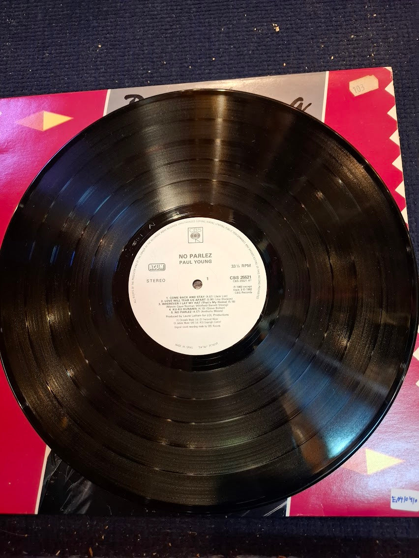 Paul Young no parlez, record [ENT10410]