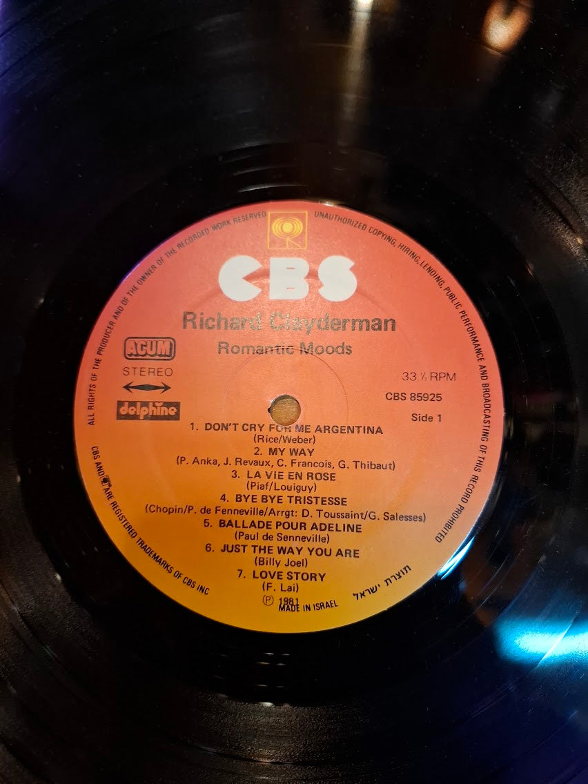Richard Clayderman - The best of, record [ENT10388]