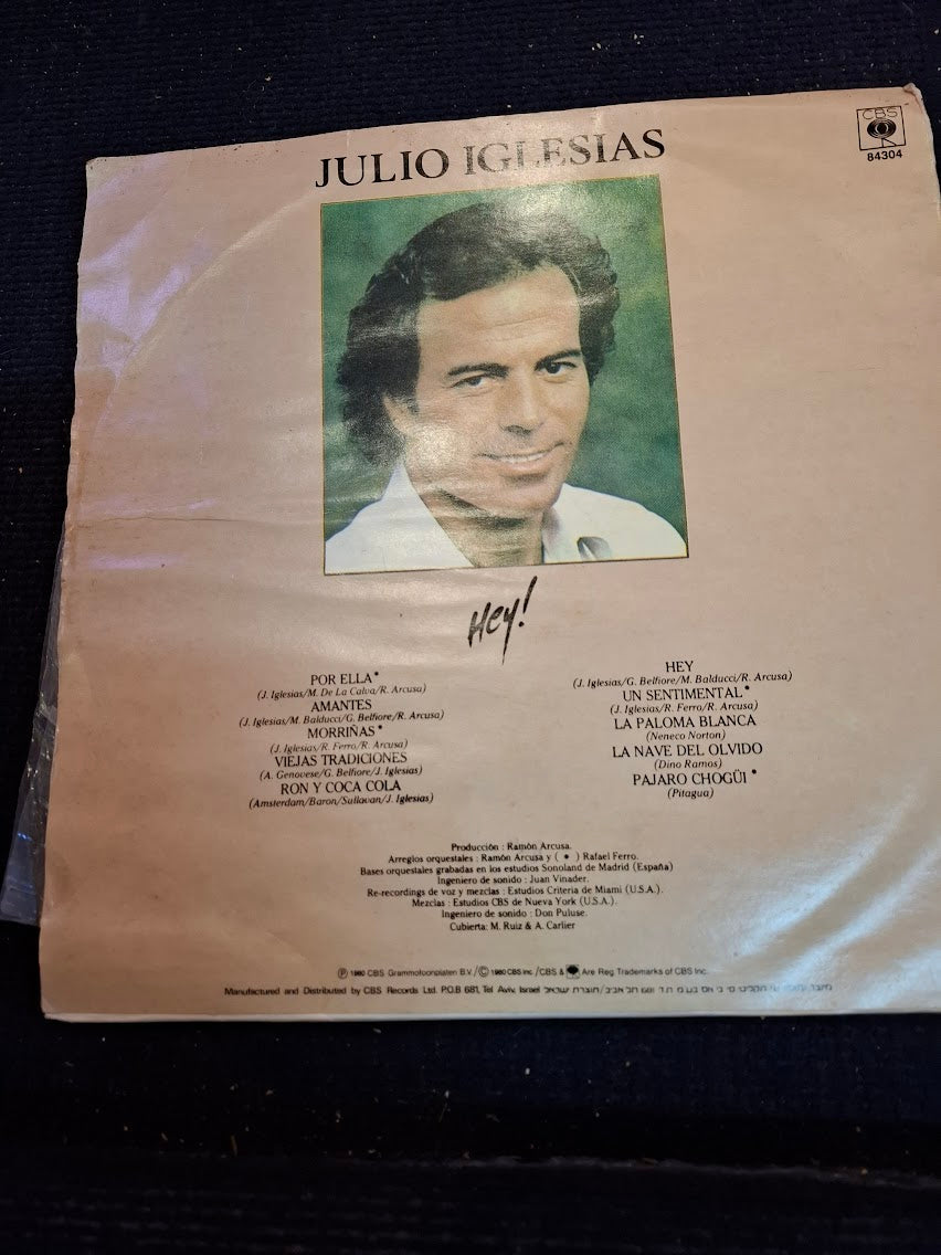 Julio Iglesias - Hey, record [ENT10393]