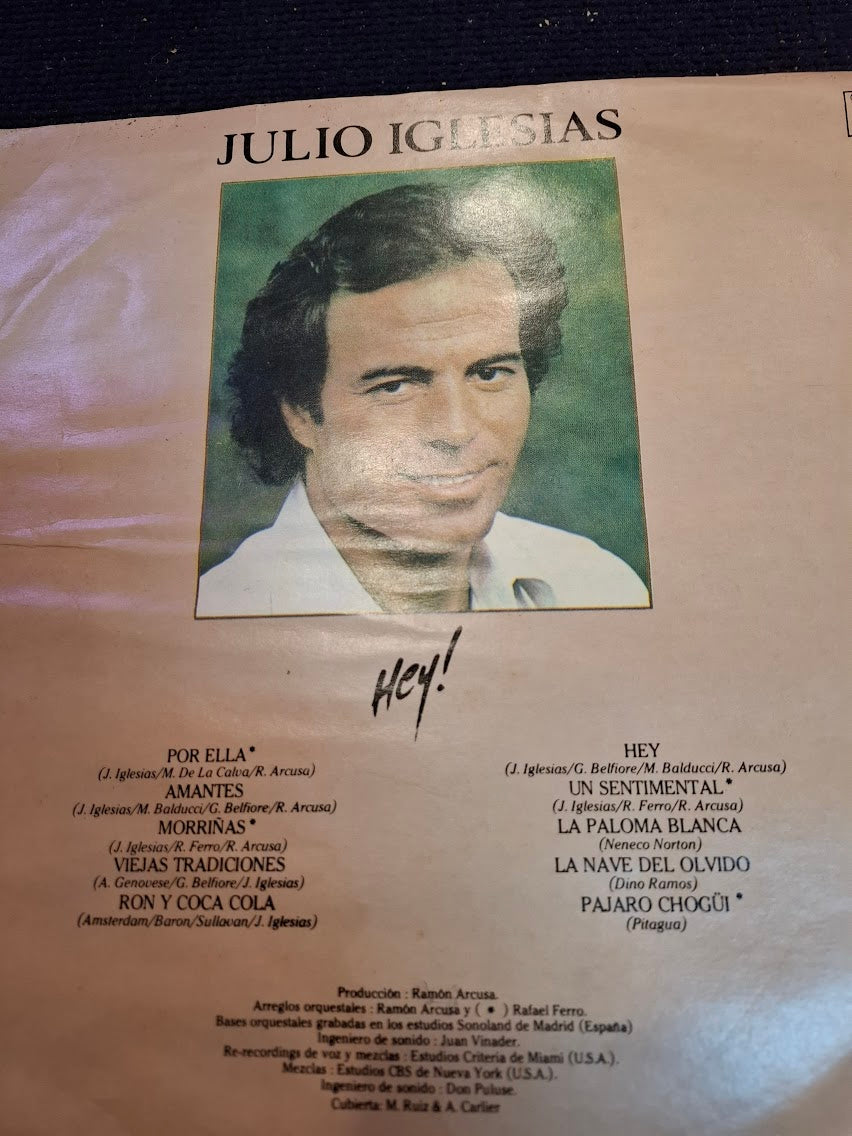 Julio Iglesias - Hey, record [ENT10393]