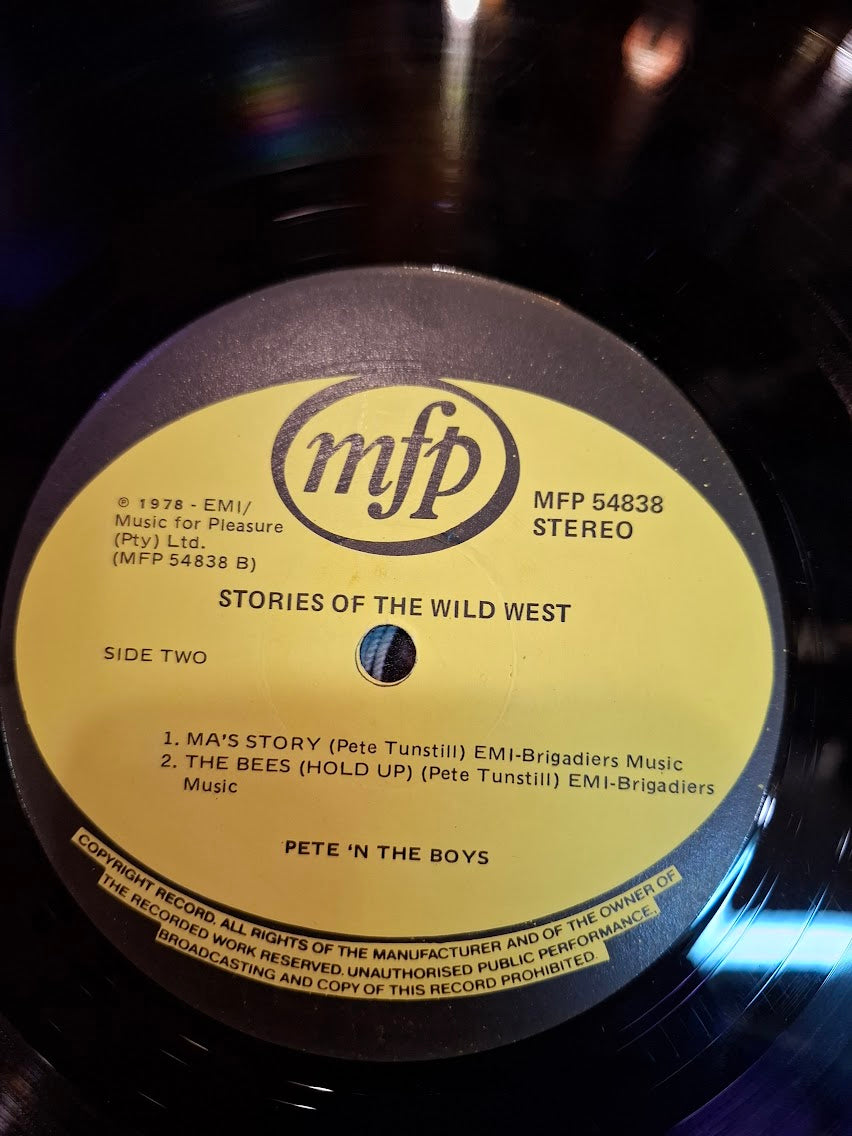 Pete n The boys stories of the wild west, record [ENT10407]