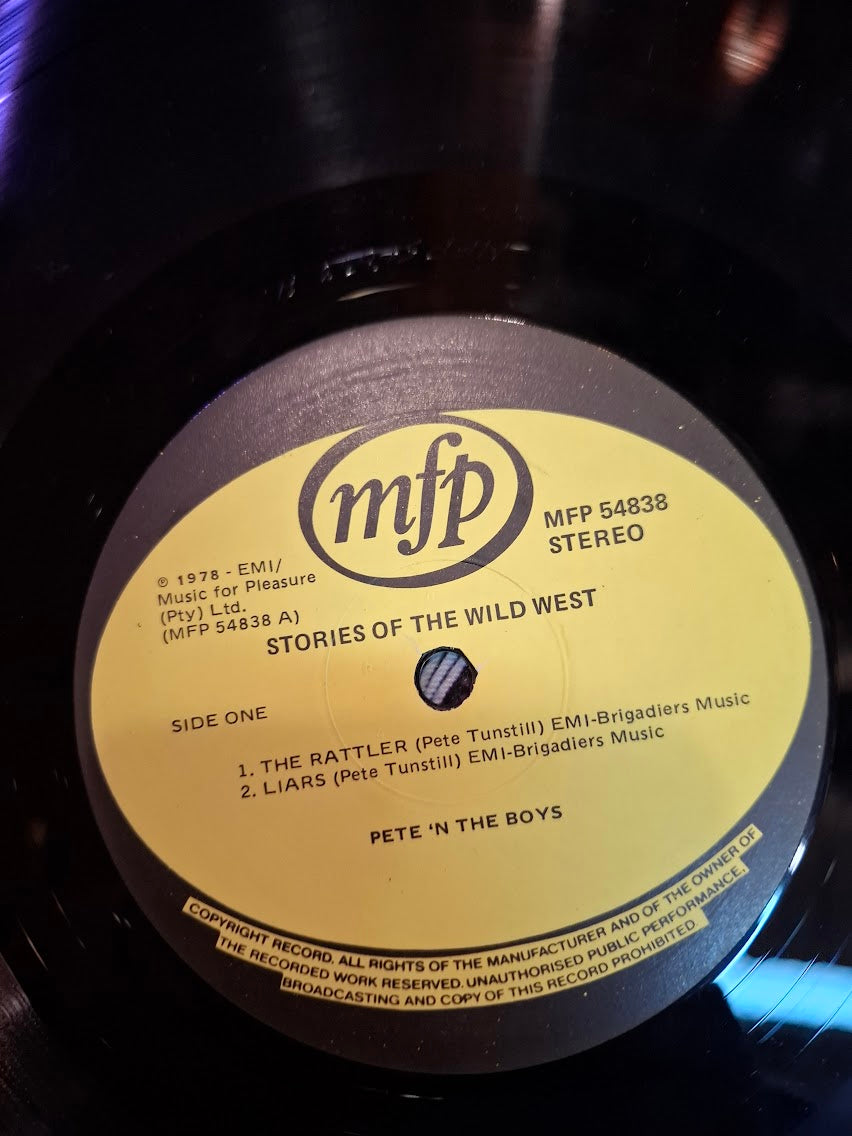 Pete n The boys stories of the wild west, record [ENT10407]