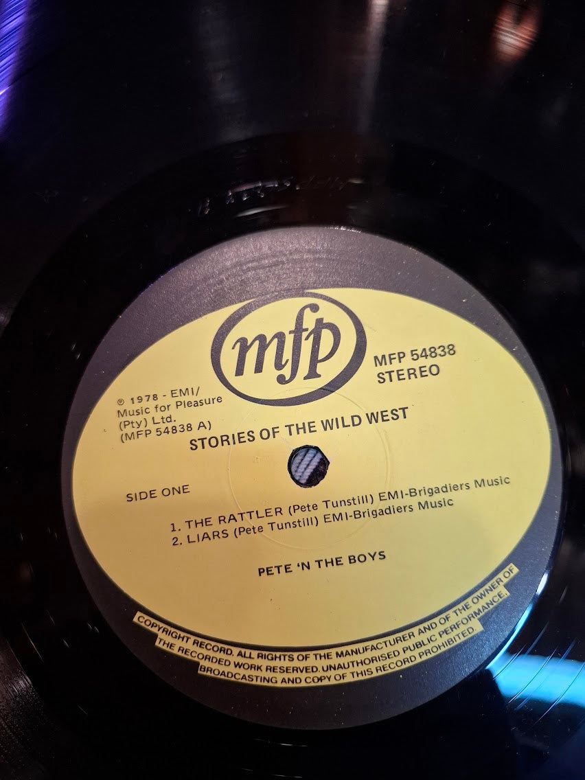 Pete n The boys stories of the wild west, record [ENT10407]
