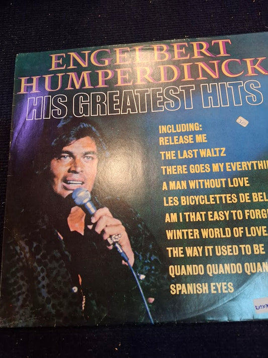 Engelbert Humperdinck greatest hits, record [ENT10397]