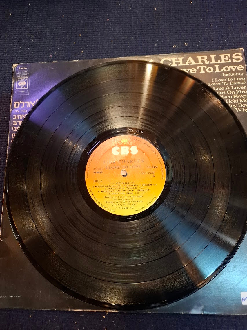 Tina Charles - I love to love record [ENT10413]