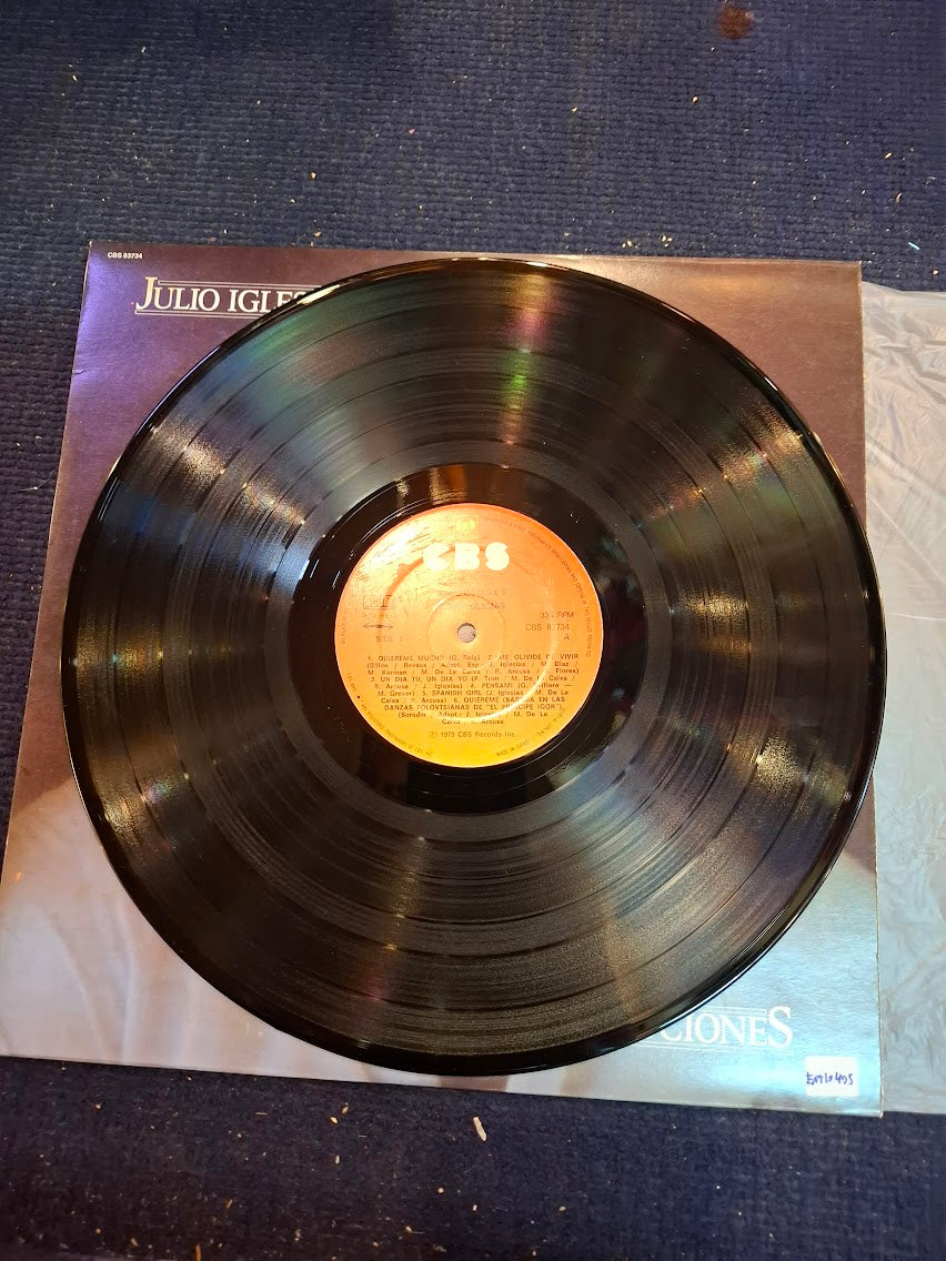 Julio Iglesias Emociones, record [ENT10405]