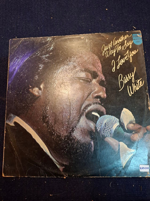 Barry Whith - Just another way to sys I love you record 1975 [ENT10328]