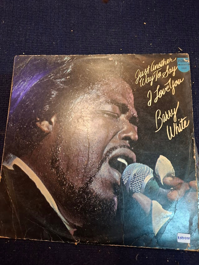 Barry Whith - Just another way to sys I love you record 1975 [ENT10328]