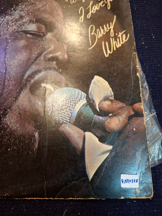 Barry Whith - Just another way to sys I love you record 1975 [ENT10328]