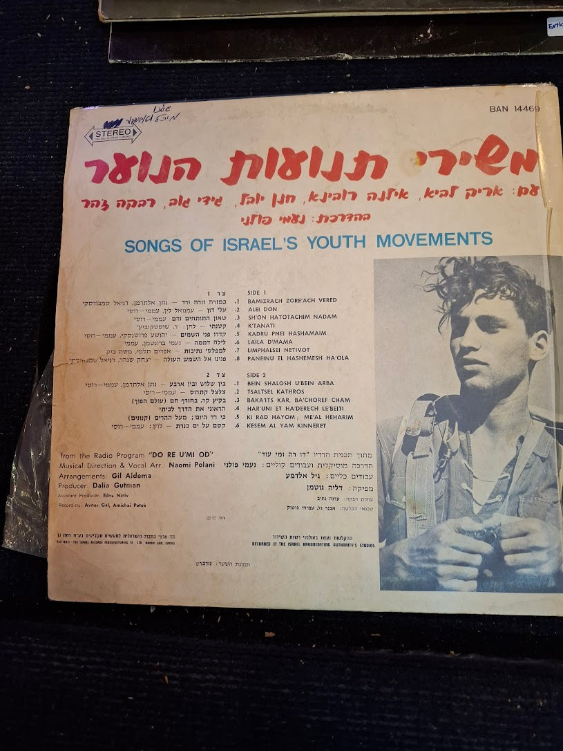 From the Songs of the Youth Movements, Hebrew record [ENT10357]