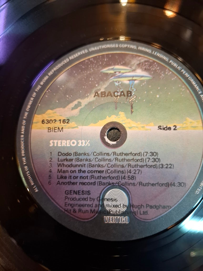 Genesis Phil Collins ABACAB, record 1981 [ENT10525]