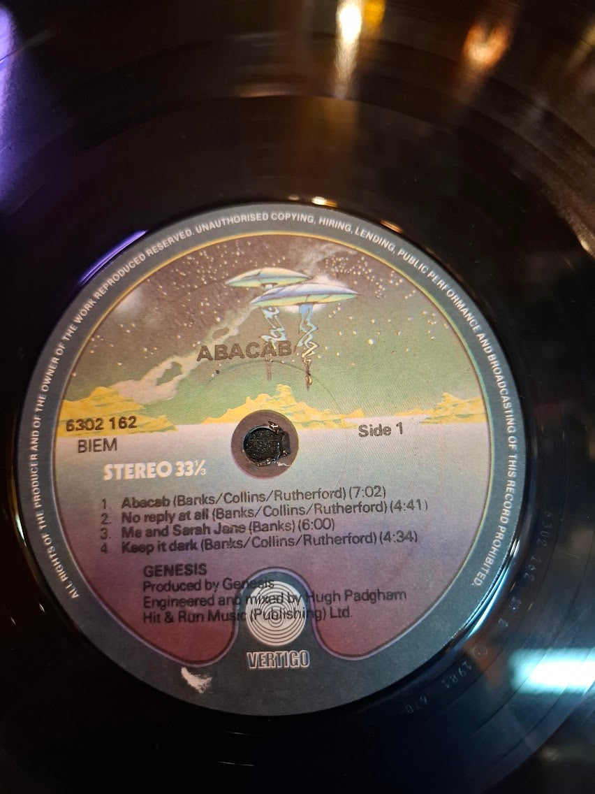 Genesis Phil Collins ABACAB, record 1981 [ENT10525]