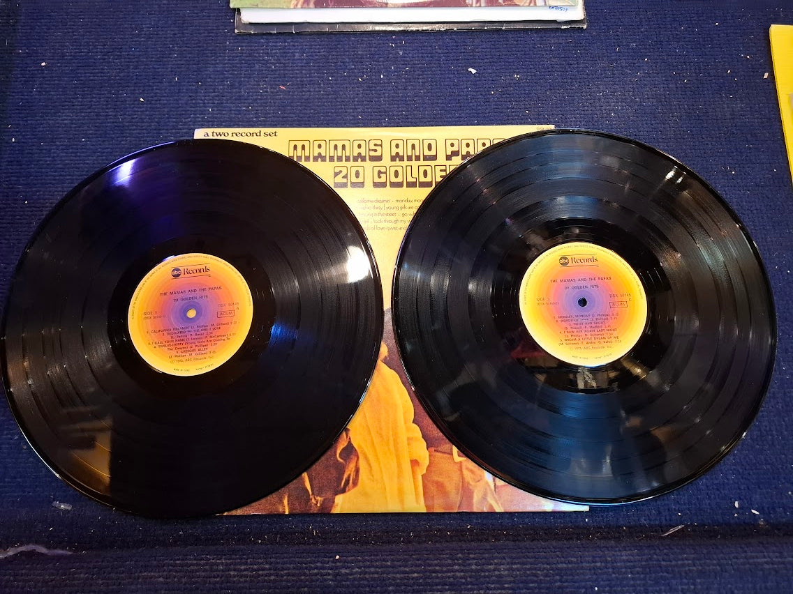 Mamas & Papas - 20 golden hits 1973, duble record [ENT10523]