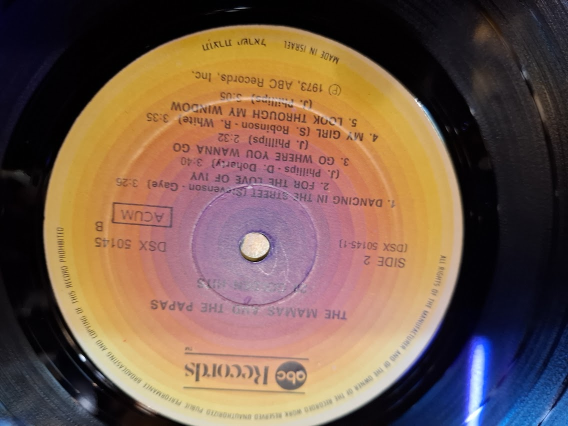 Mamas & Papas - 20 golden hits 1973, duble record [ENT10523]