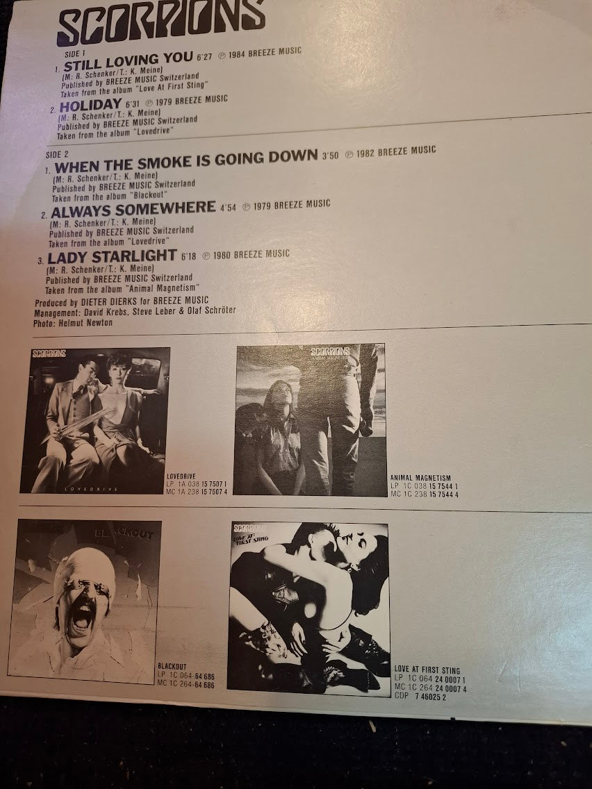 Scorpions - Gold ballads, record [ENT10522]