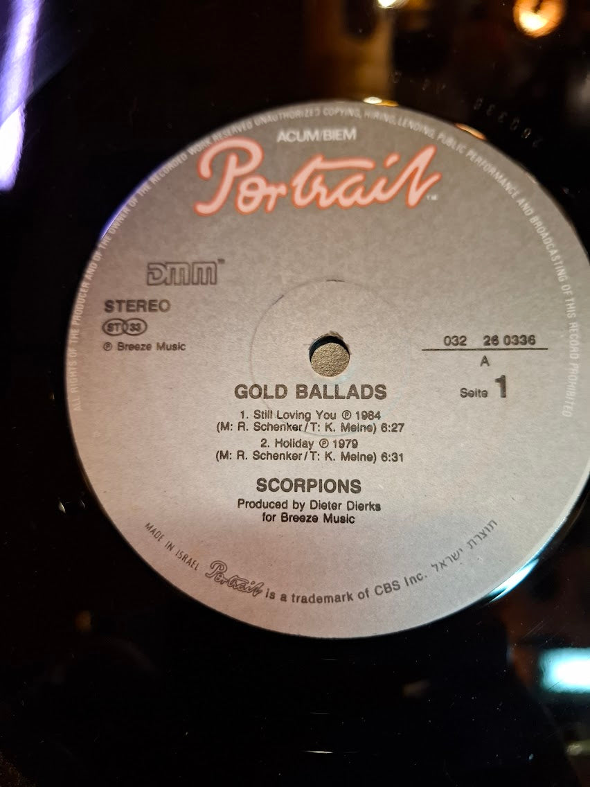 Scorpions - Gold ballads, record [ENT10522]