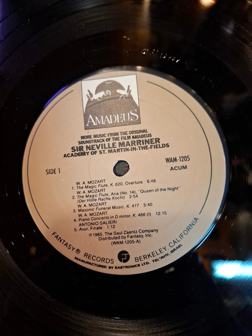 Amadeus, vanilla record [ENT10520]