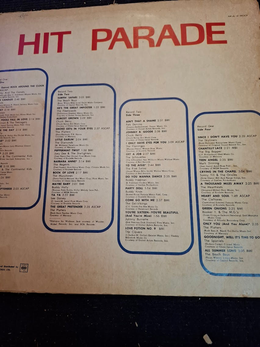 41 hits from America Graffiti, 2 records 1973 [ENT10518]
