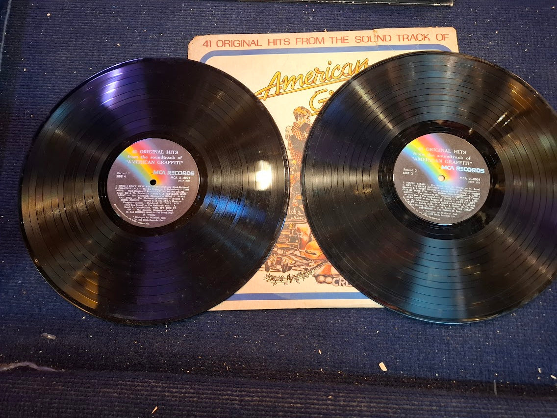 41 hits from America Graffiti, 2 records 1973 [ENT10518]