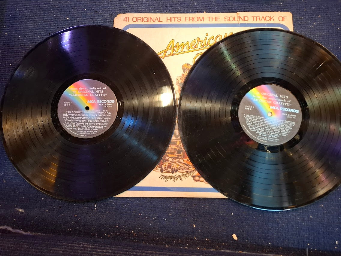 41 hits from America Graffiti, 2 records 1973 [ENT10518]