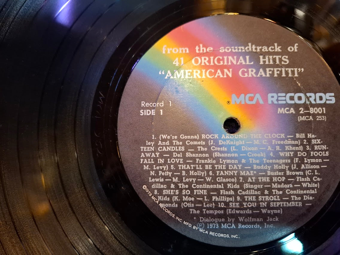 41 hits from America Graffiti, 2 records 1973 [ENT10518]