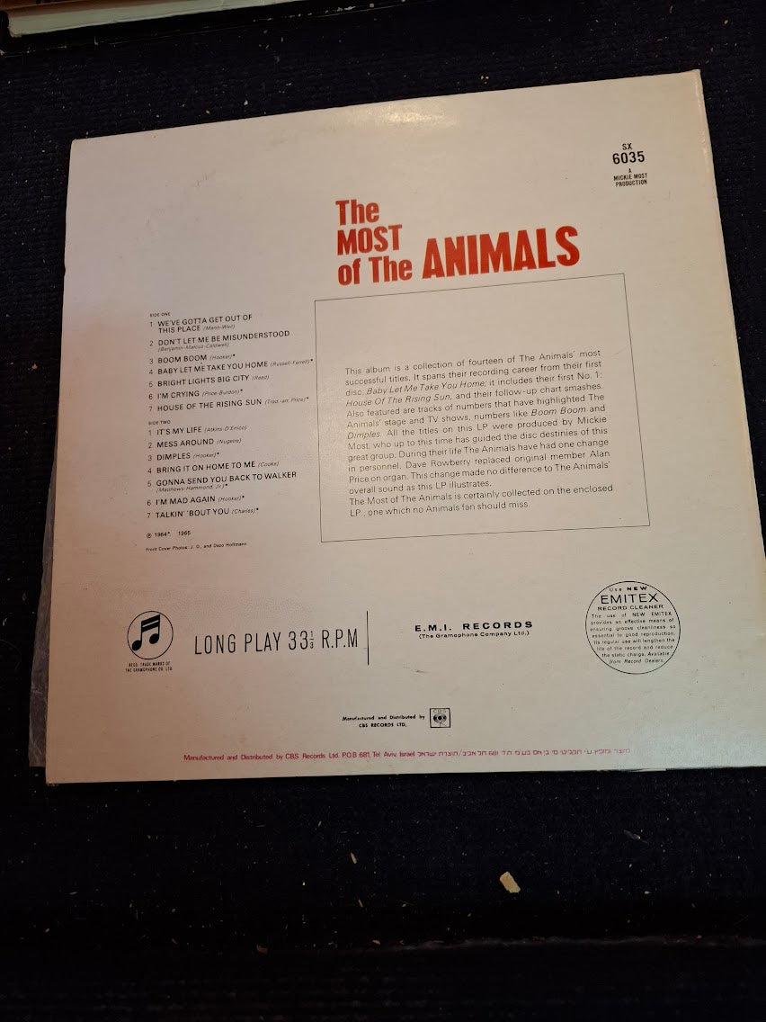 The most of the animals, record [ENT10516]